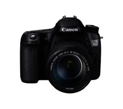 Canon EOS 70D DSLR Camera with 18 - 135 mm Telephoto Zoom Lens